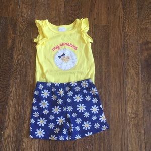 NWOT “My sunshine” matching set